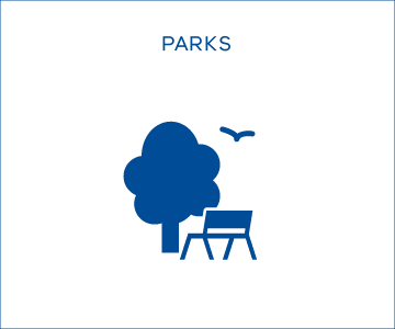 Icon showing parks