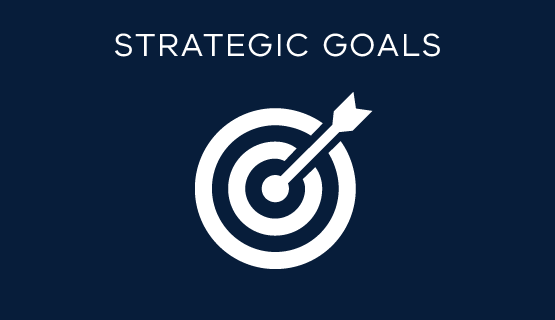 Icon showing strategic goals