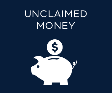 Unclaimed money